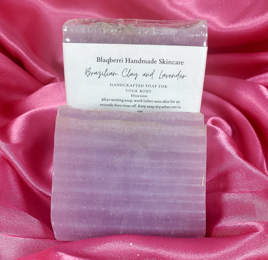 Brazilian Clay Lavender Soap