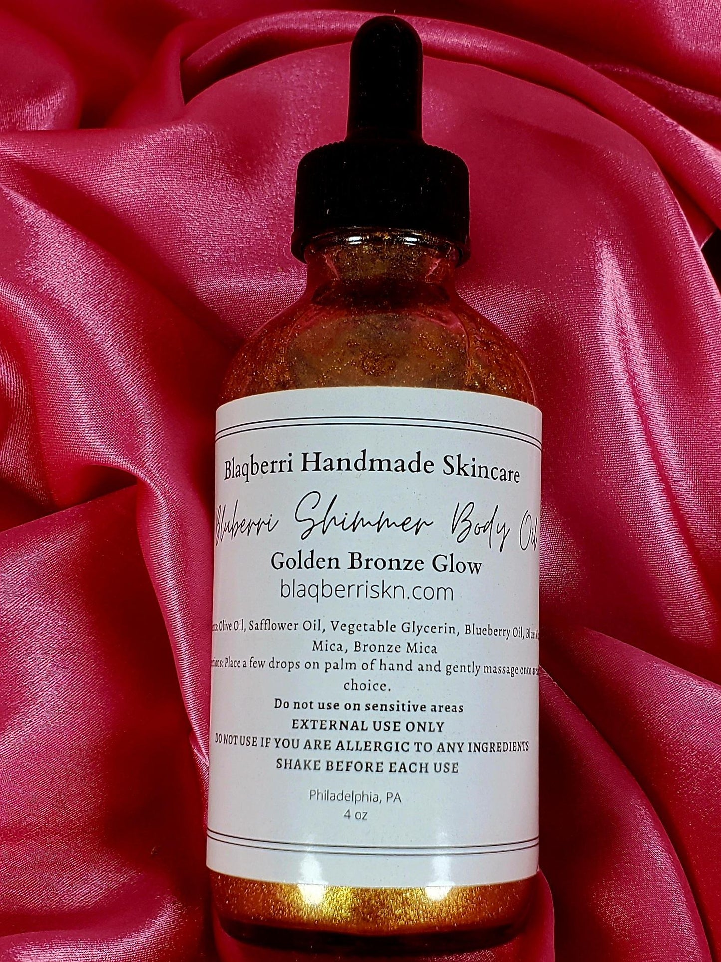 Bluberri Shimmer Body Oil