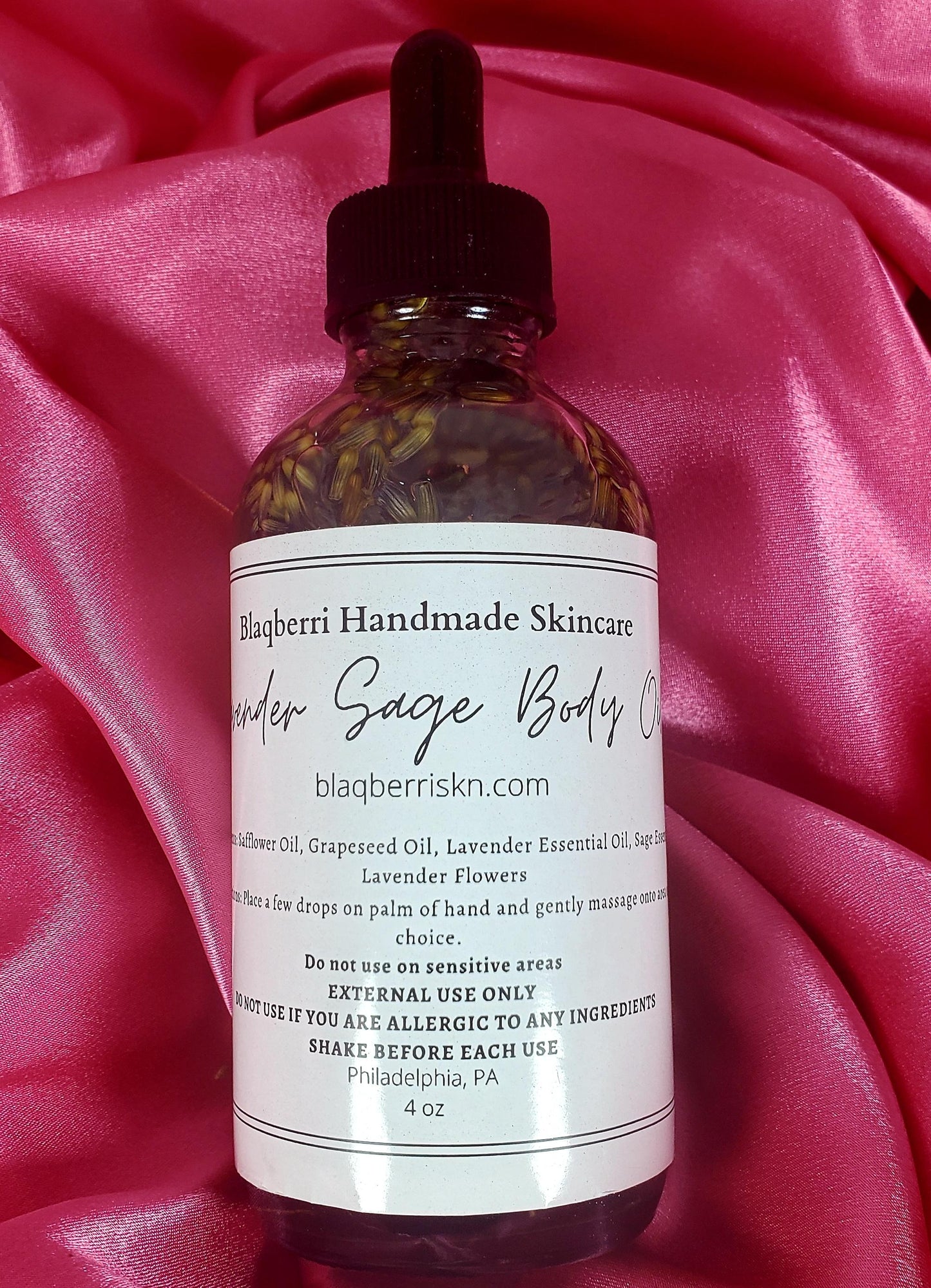 Lavender Sage Body Oil