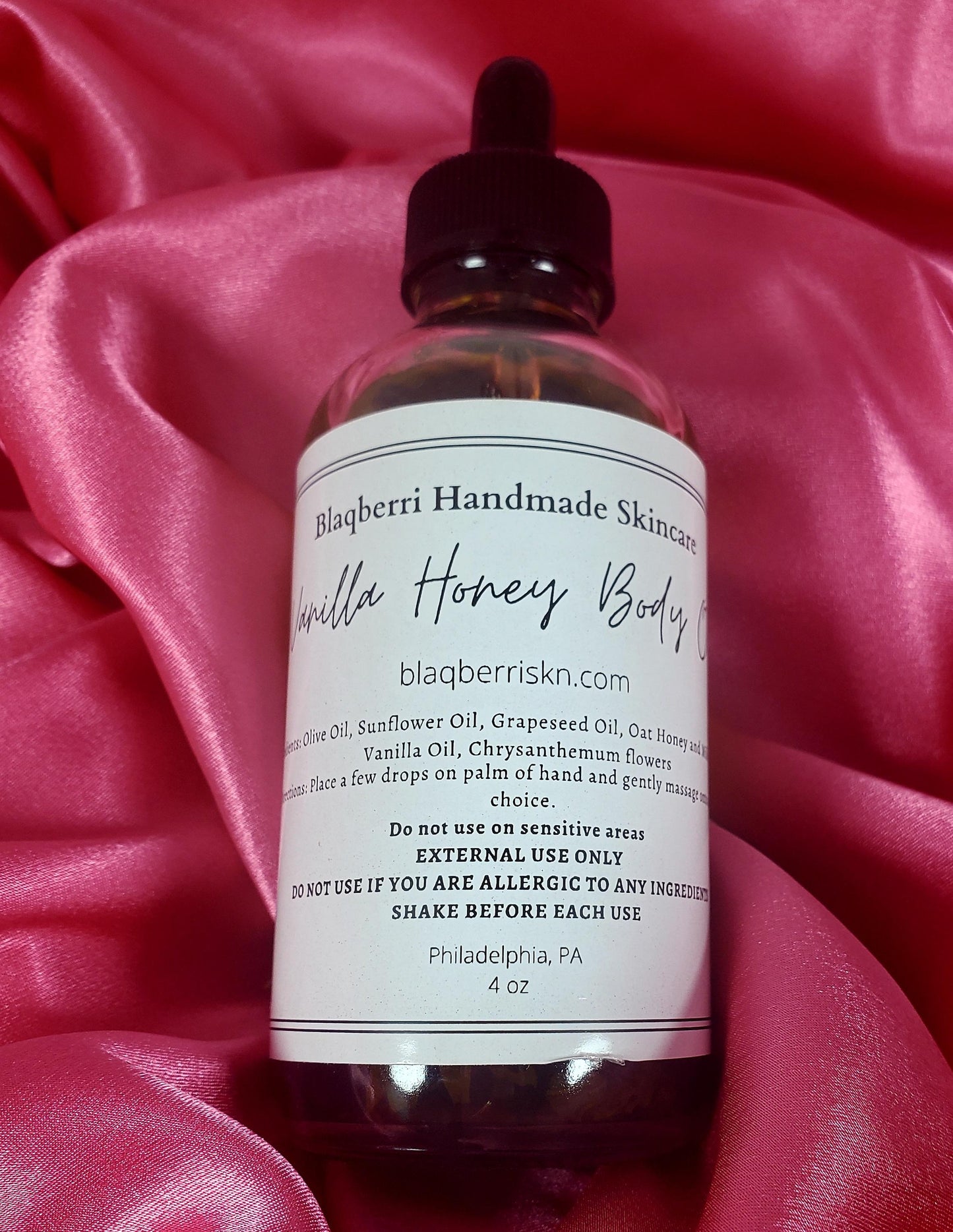 Vanilla Honey Body Oil